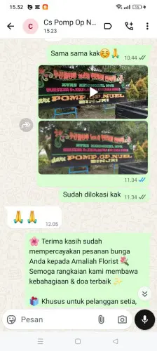 Testimonial Papan Bunga kuta selatan